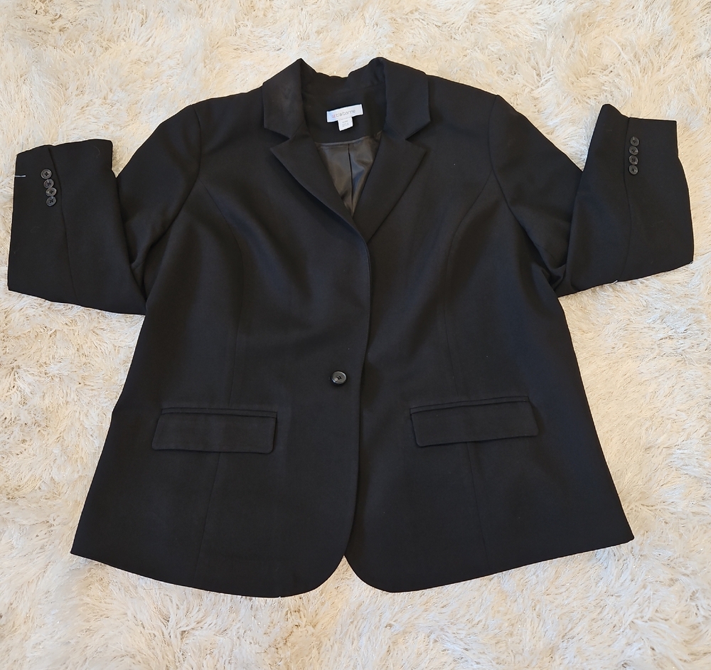 Liz Claiborne Classic Black Blazer